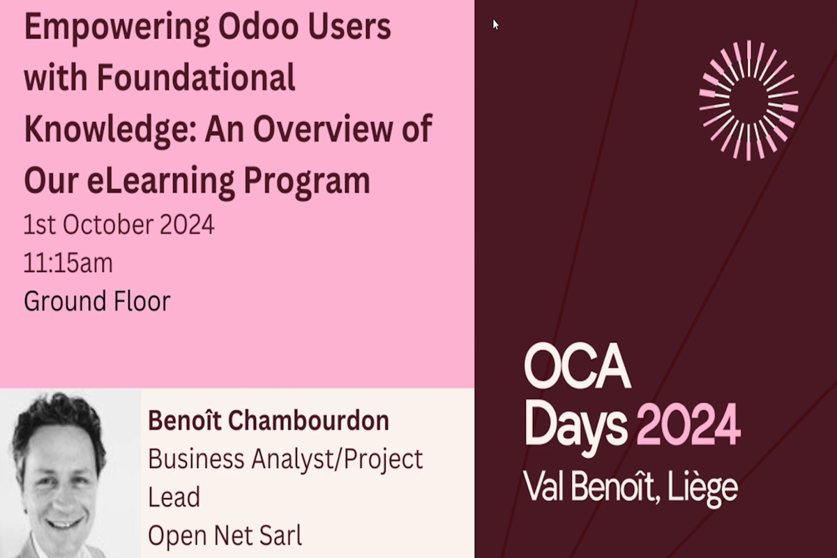 Commencez votre cours en ligne Odoo dès aujourd'hui !